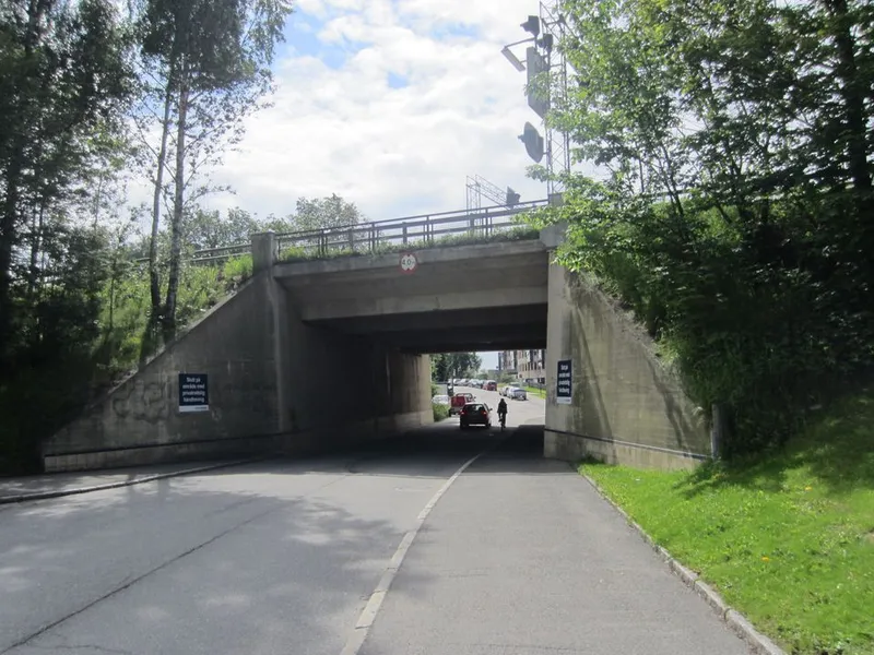Bilde av Gjerdrums vei bru. Foto: Statens vegvesen.