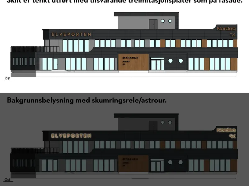 Illustrasjon fra byggesøknad