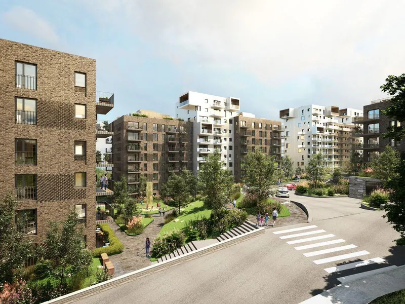 AF Gruppen har inngått avtale med OBOS Nye Hjem om bygging av tredje byggetrinn på boligprosjektet "Røakollen" ved Røa i Oslo.