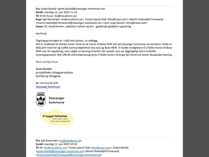 Illustrasjon fra byggesøknad