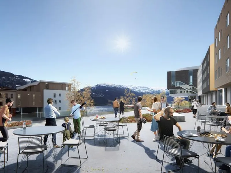 Scandic Voss mot Vangsvannet