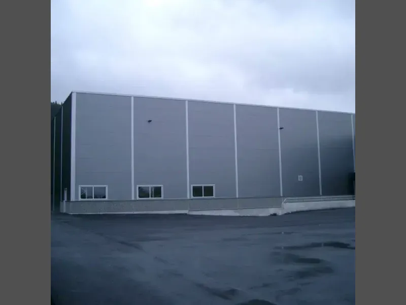Stålhall i Bergen