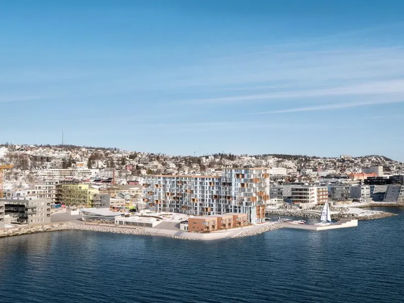 Skir, Tromsø. Illustrasjon: Peab.