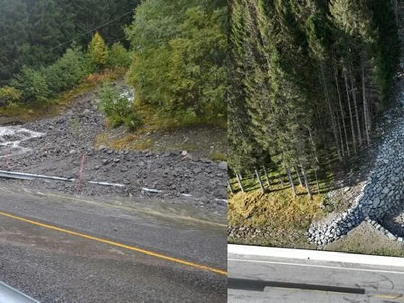 Skredsikring rv. 15, Dårflot, Oppstryn.