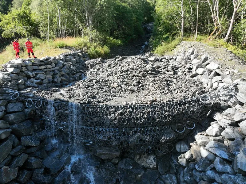 Skredsikring rv. 15, Dårflot, Oppstryn.
