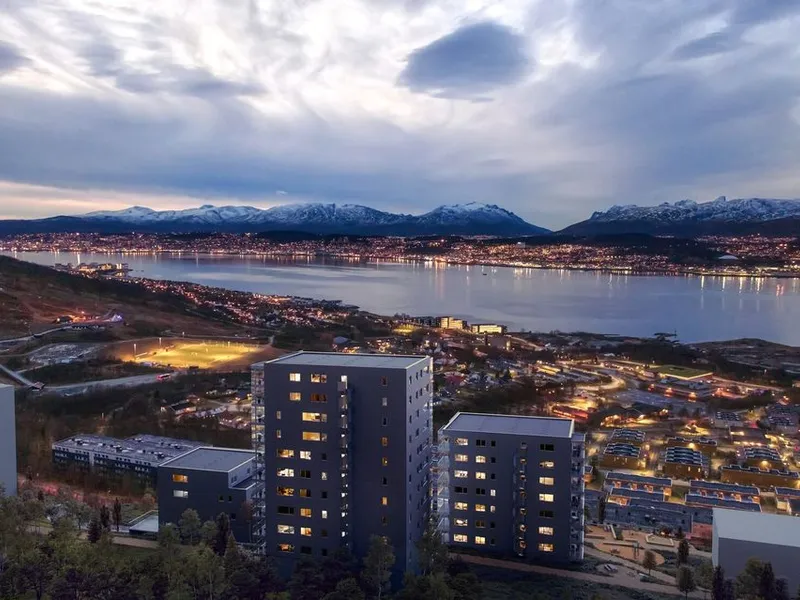 Soltunet på Øvre Kroken i Tromsø