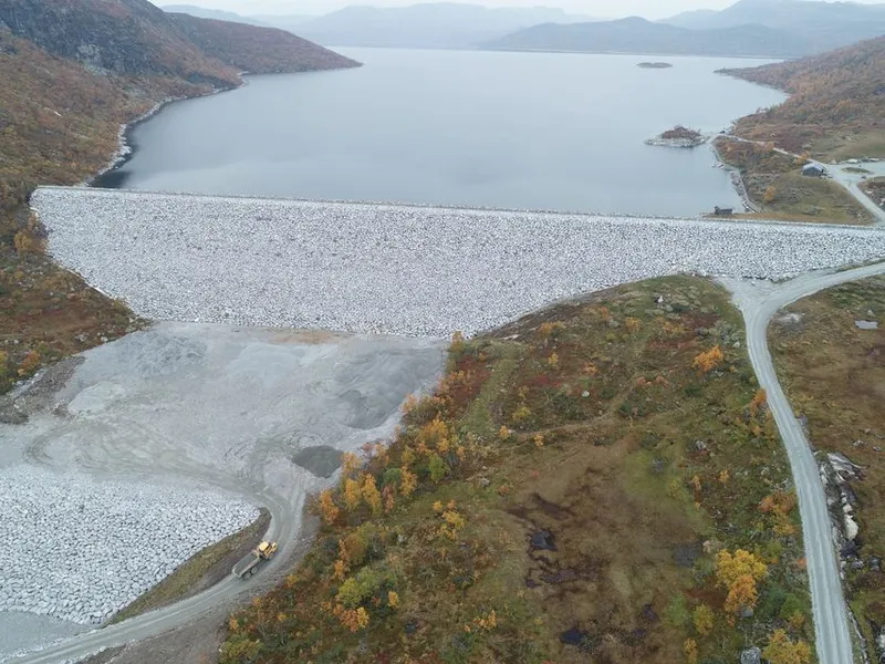 Trolldalen dam. Foto: Statkraft.