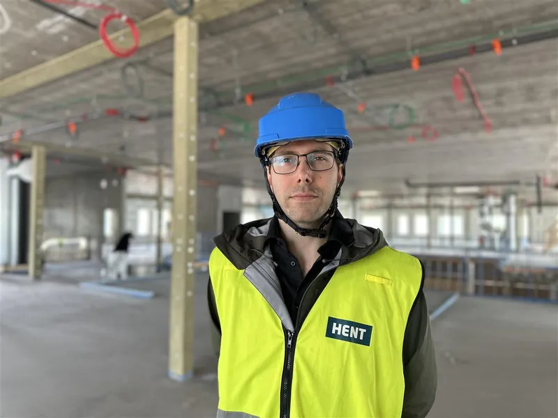 Dan-Håkon Fonstad er tilsett som rektor på nye Sør-Fron skule.  - Klikk for stort bilde