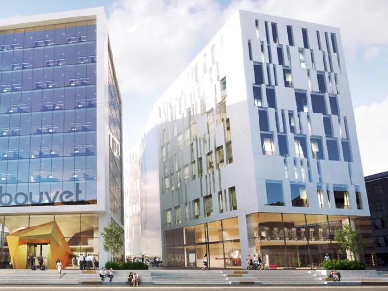 Skanska bygger Sørkedalsveien 8 for Stor-Oslo Eiendom. Illustrasjon  Rift AS og NYARK