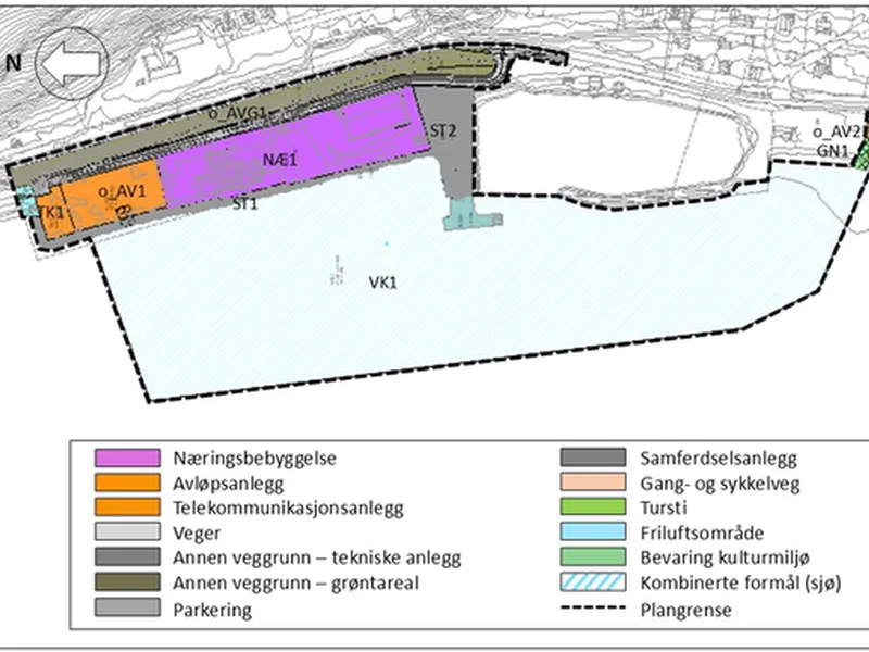 Oversiktsbilde planområdet