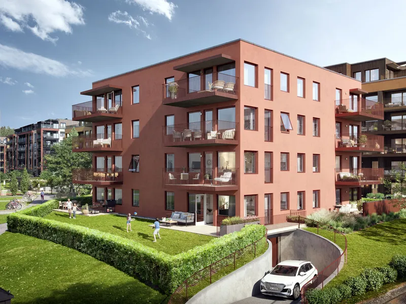 Fasade Syd Stålverket Torg