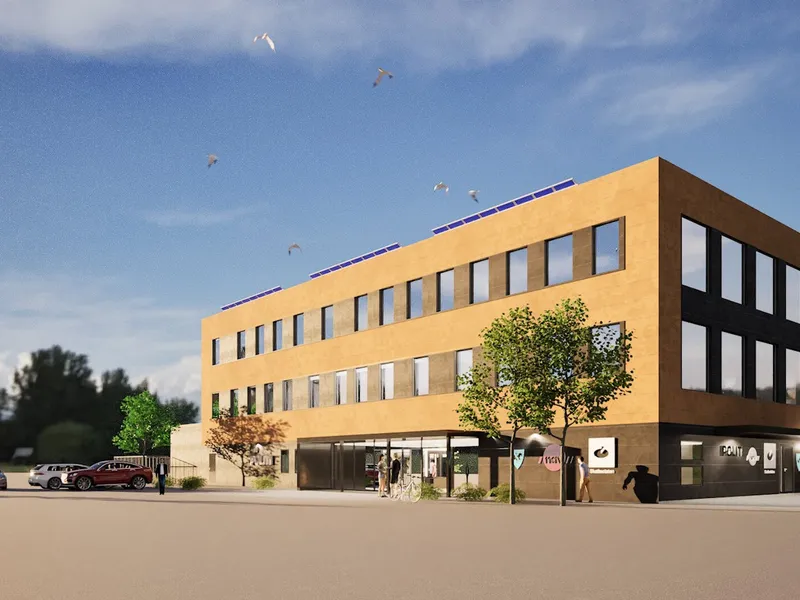 Statens Hus i Stad kommune på dagtid