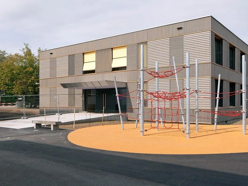 [Translate to English:] Schulpavillon Steinmürli, Dietikon