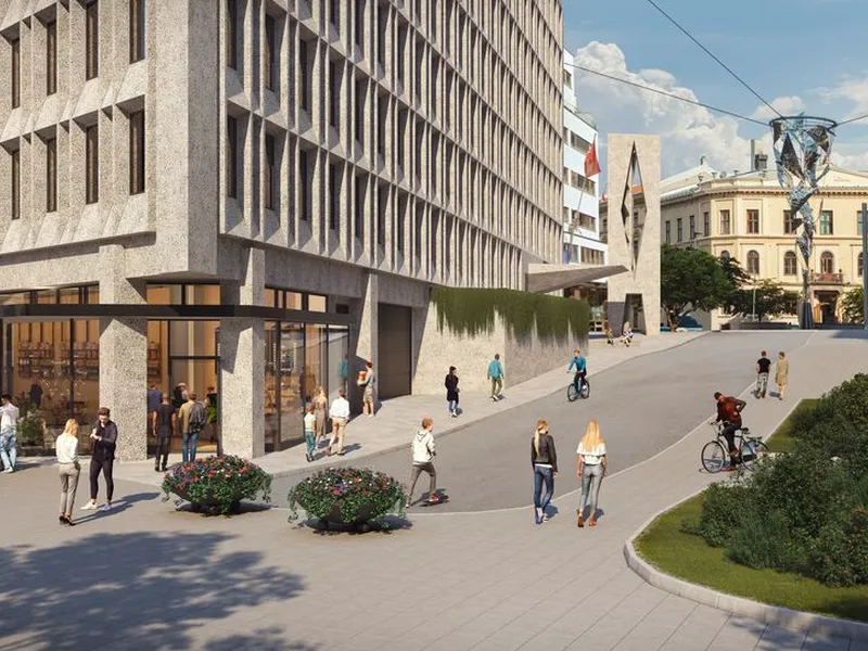 St. Olavs plass 5 - render av 3destate.no