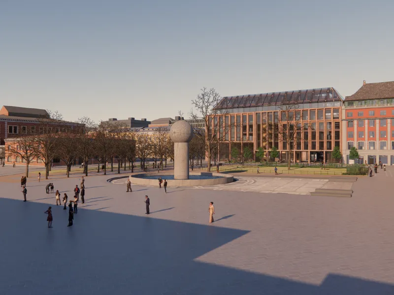 Torget foran Strandgata 19