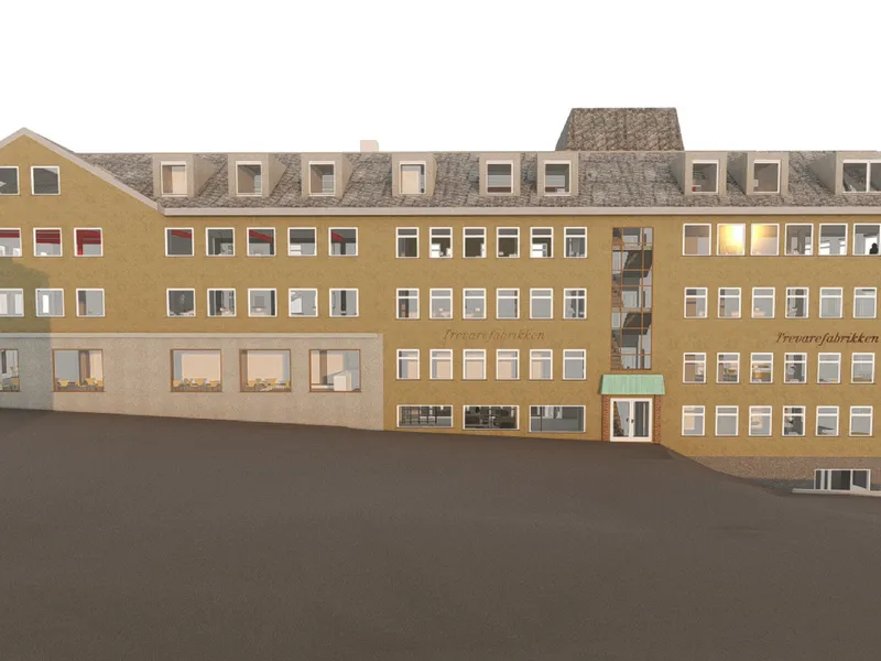 Storgata 19 skulle bygges om til studentboliger, men det viste seg at prosjektet blir for dyrt og må skrinlegges.. Illustrasjon: Norconsult