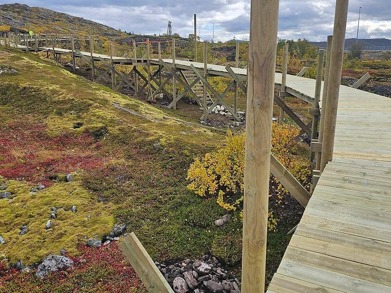 Svevestien på Skattøra