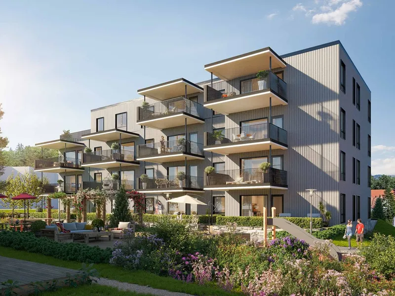 Slik blit Syrinhagen. Illustrasjon: PV Arkitekter AS