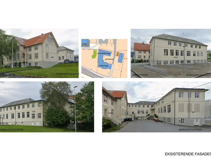 Fasade fra byggesøknad