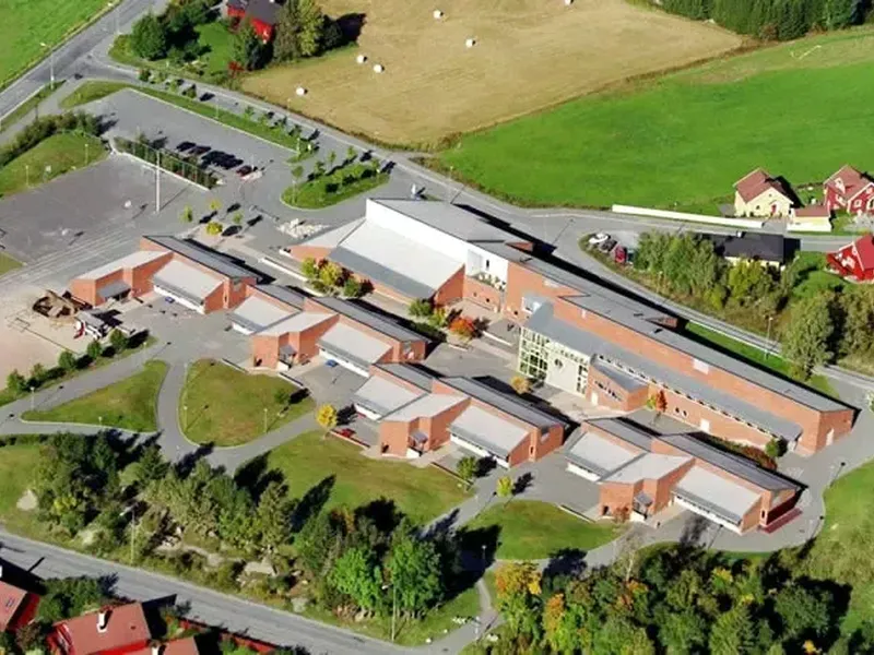 Anna Krefting skole drone foto