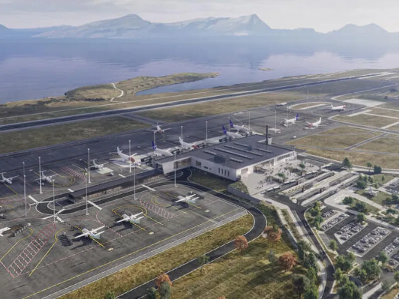 Illustrasjon: HENT / LPO Arkitekter / Archus Arkitekter / Norconsult for Avinor.