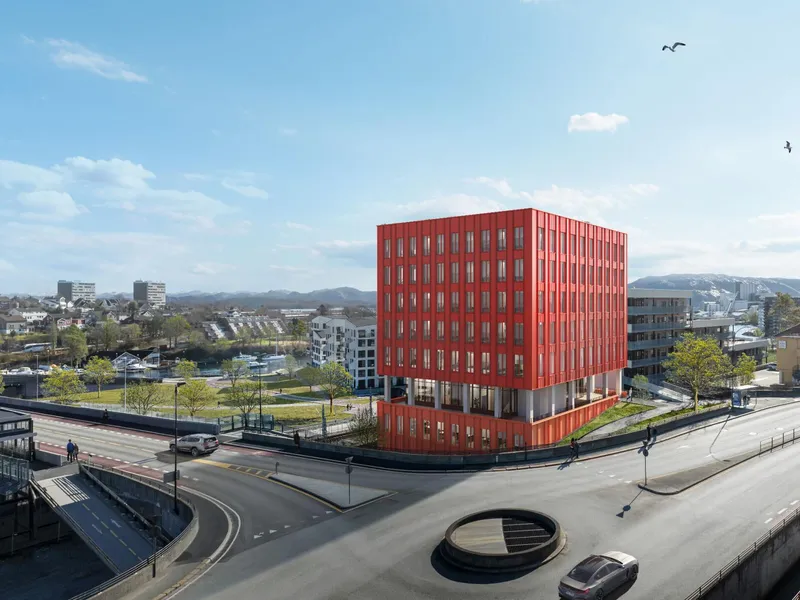 The Box i Stavanger. Ill. Bane Nor Eiendom.