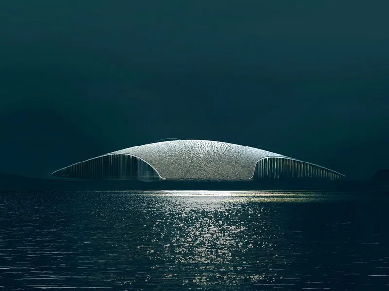 The Whale. Dorte Mandrup AS. Illustrasjoner av MIR, Bergen.