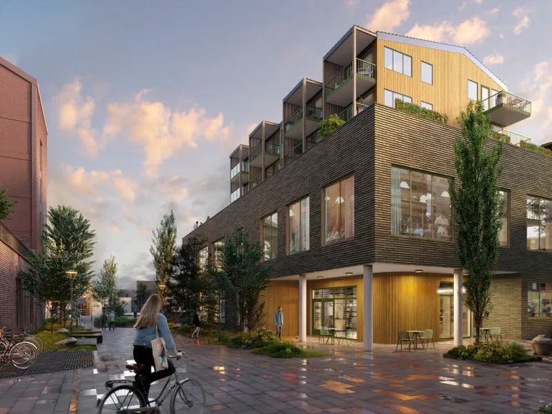 FERDIG NESTE VÅR: Thons nye partnerhotell skal stå klart 29. april 2025.
