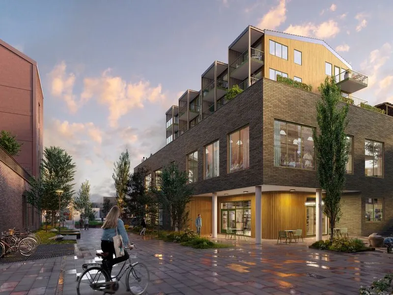 Straume får nytt Thon Partner-hotell i 2025. Det blir også frokostsal og konferanserom med kapasitet for grupper opp til 100 personer.
