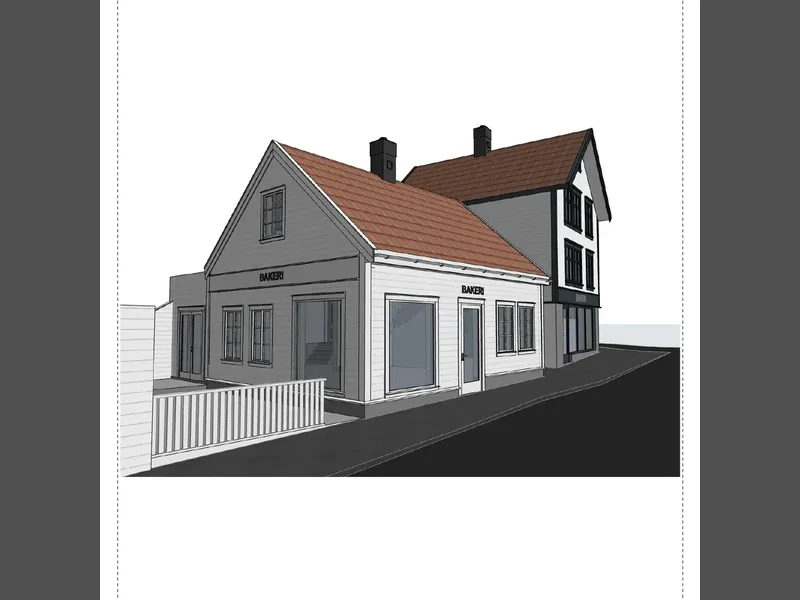 Illustrasjon fra byggesøknad