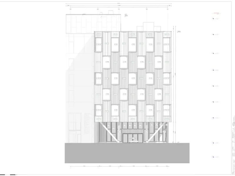 Fasade fra byggesøknad