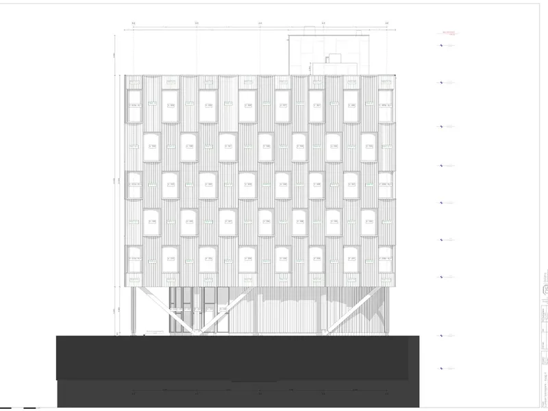 Fasade fra byggesøknad