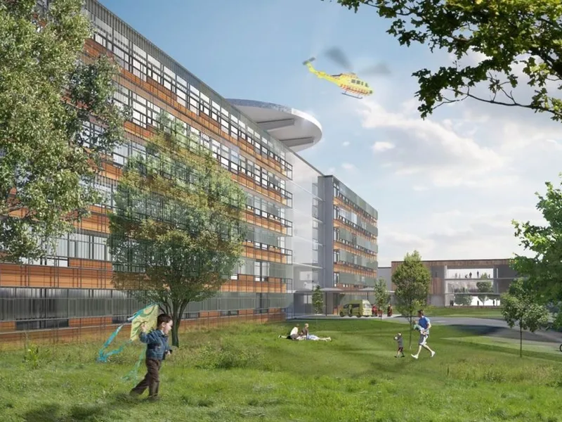 Skanska blir totalentreprenør for Tønsbergprosjektet – utbyggingen av sykehuset i Vestfold.