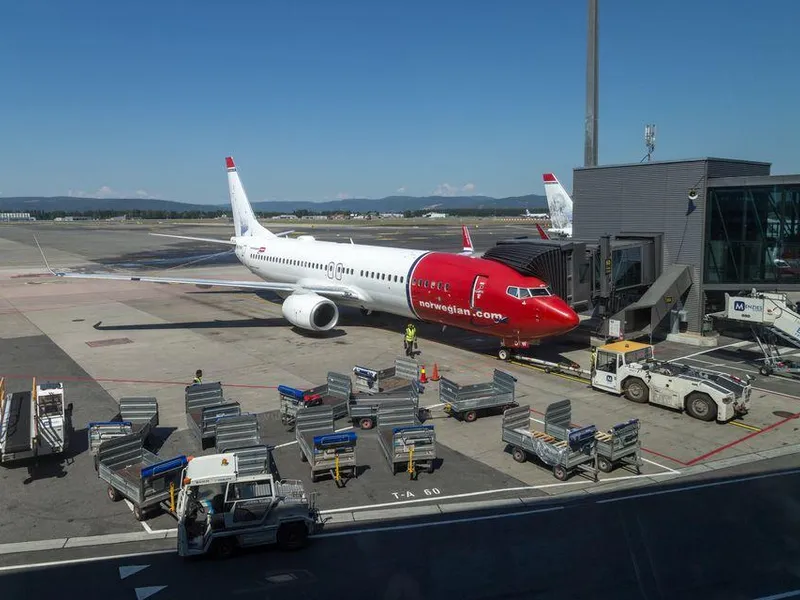 Fly på Gardermoen