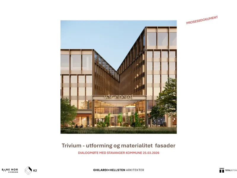 Fasade fra byggesøknad