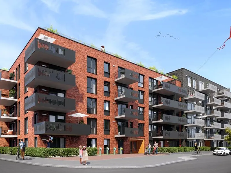 Tunkvartalet, Lørenskog. Illustrasjon: Spor Arkitekter.