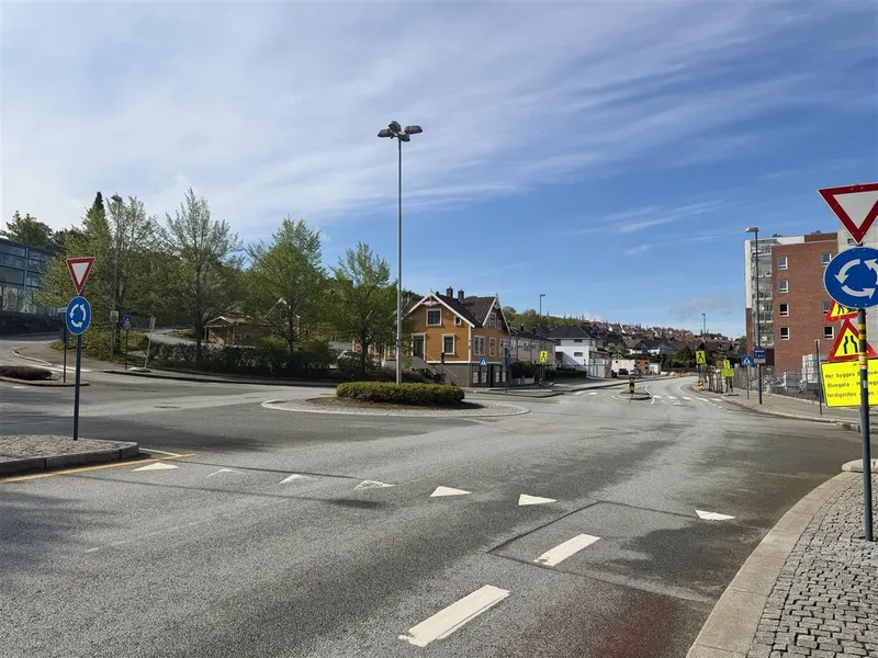 Bilde fra Gravarsveien, mot sør. - Klikk for stort bilde