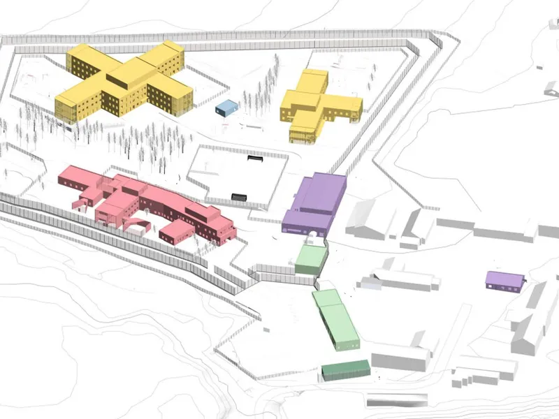 Illustrasjon av dret som nå skal bygges på Illseng