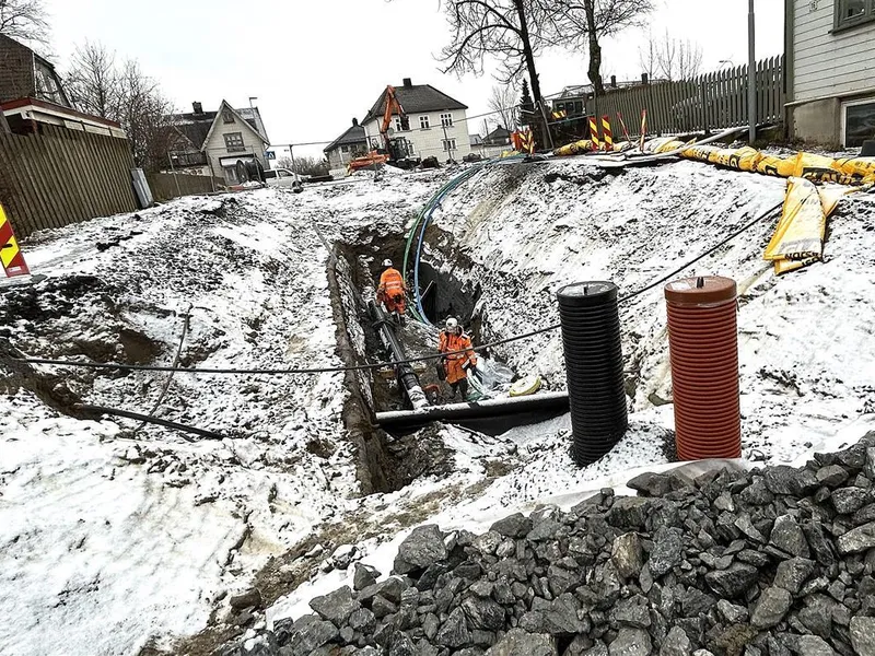 Bilde fra anleggsområde - Klikk for stort bilde