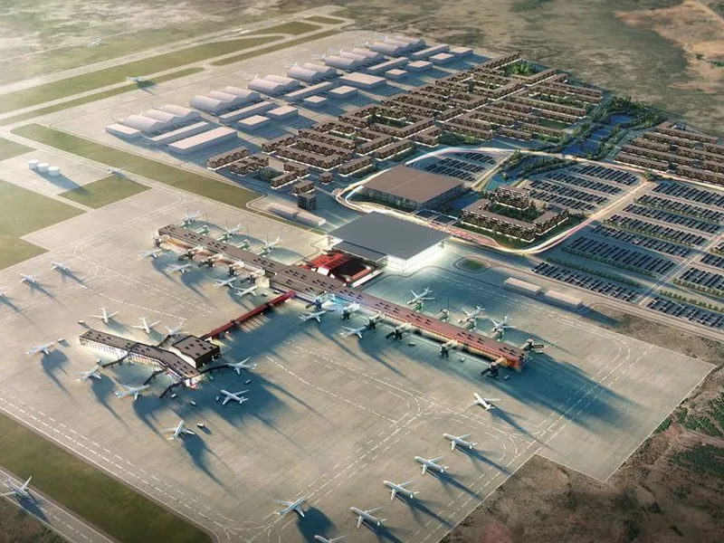 Konseptskisse for Keflavik laget i forbindelse med arbeidet med masterplanen. Illustrasjon: Nordic - Office of Architecture
