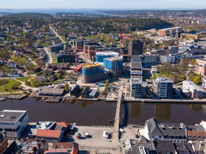 Værste i Fredrikstad i slutten av april 2026. Foto: Værste.