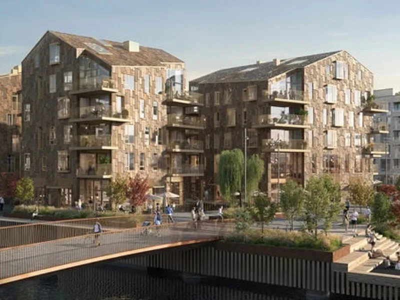 Vannkunsten Syd - Illustrasjon 3D Estate