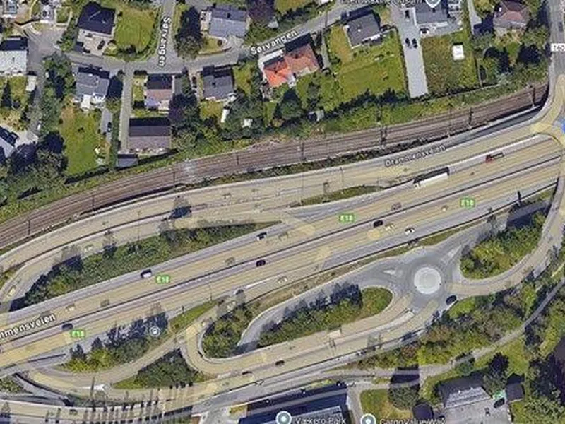 Kartplassering Vækerøveien bru