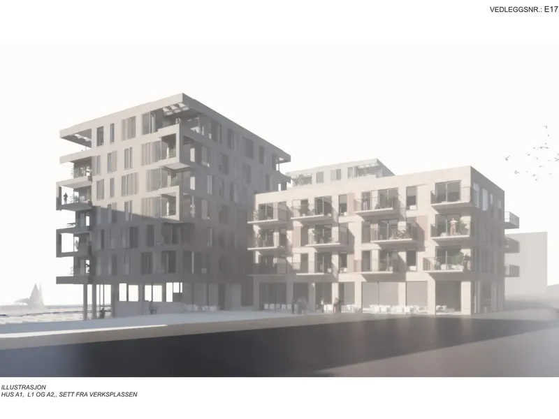 Illustrasjon fra byggesøknad
