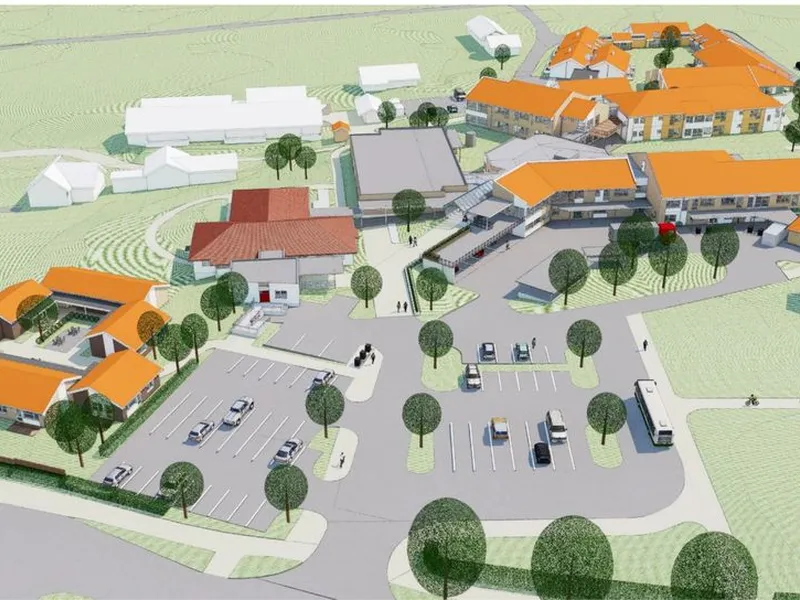 LAB Entreprenør er innstilt som hovedentreprenør for ombygging og rehabilitering av Vik Helse og Omsorgssenter av Vik Kommune. Ill. Vik Kommune.