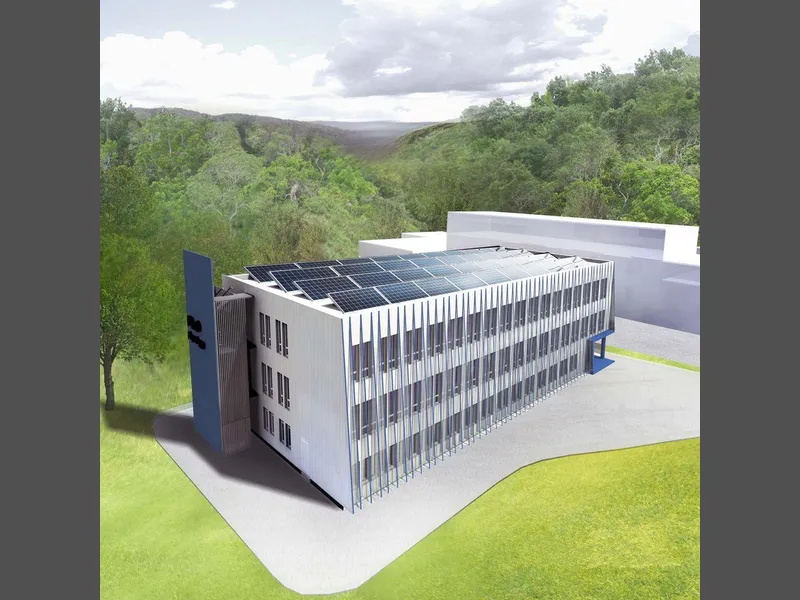 Visualisering av ferdig bygg