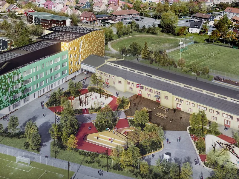 Voldsløkka skole i Oslo.