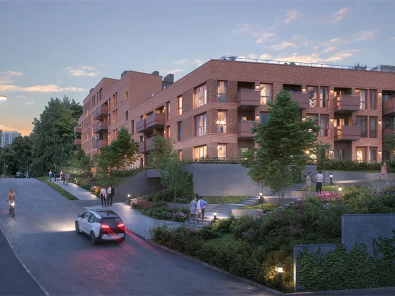 Vollebekk Stasjon. Illustrasjon: Sweco Architects