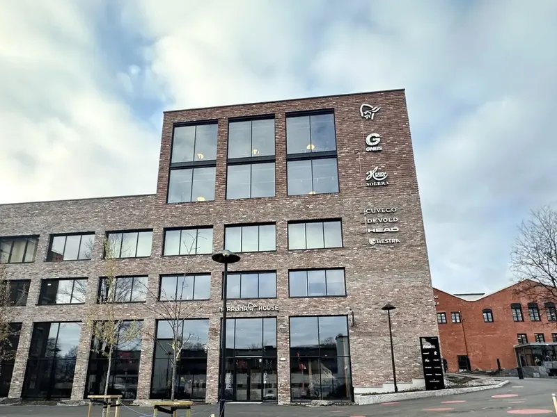 Bilde av rehabiliterte Vollsveien 13H.