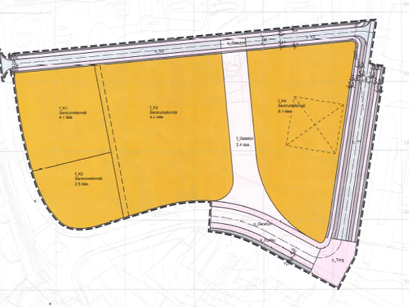 Illustrasjon 1: Plankart S4 Skovly, Jessheim